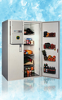 холодильная камера для продуктов, овощей и фруктов